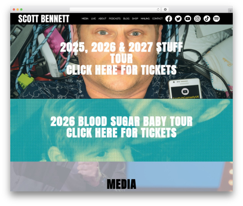 Feeds for tiktok WordPress plugin - scottbennettcomedy.co.uk