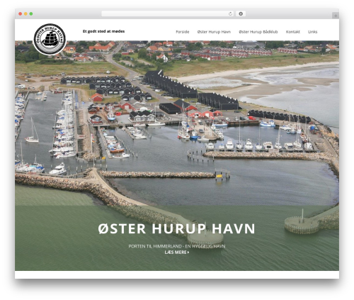 WP theme SecondThought - osterhuruphavn.dk