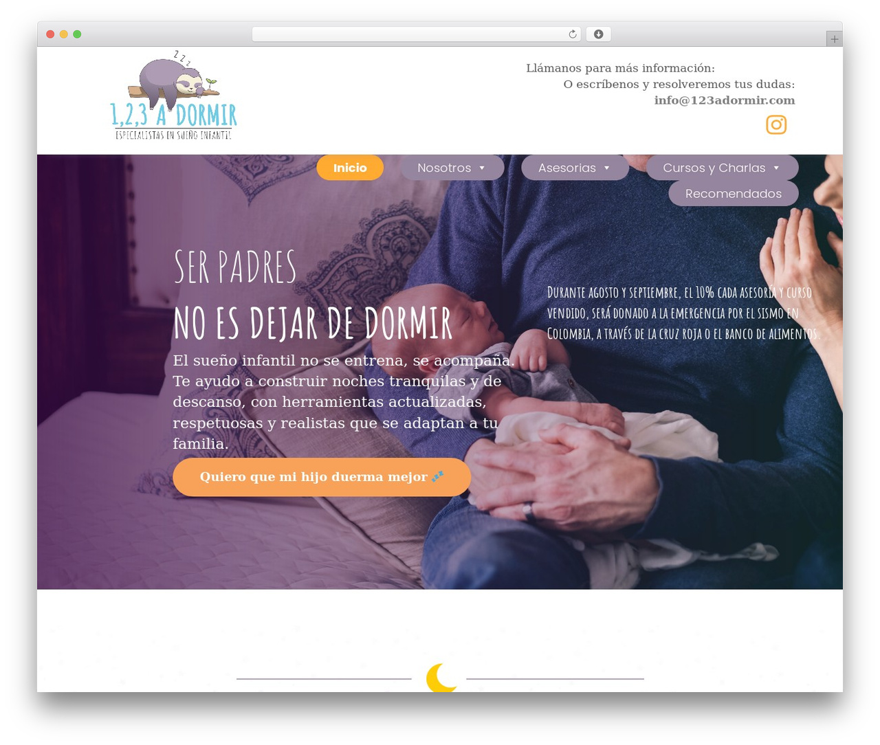 Clany WordPress theme - 123adormir.com