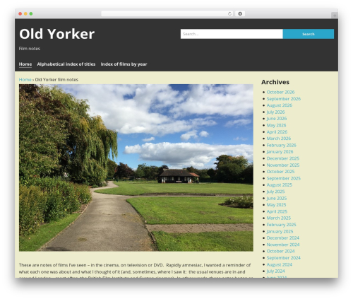 Codon theme WordPress - oldyorkeronline.com Codon theme WordPress - oldyorkeronline.com