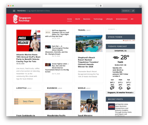 Stock Ticker (stock-ticker) free WordPress plugin - singaporeroundup.com