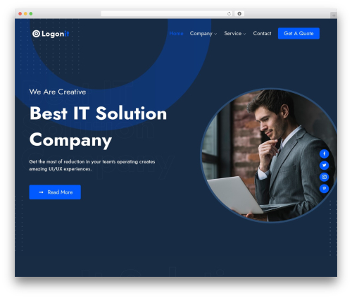 logonit WordPress theme - securetechrecycle.com
