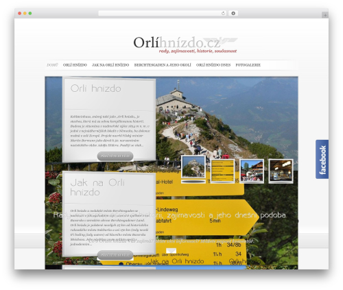 Arscode social slider WordPress plugin - orlihnizdo.cz