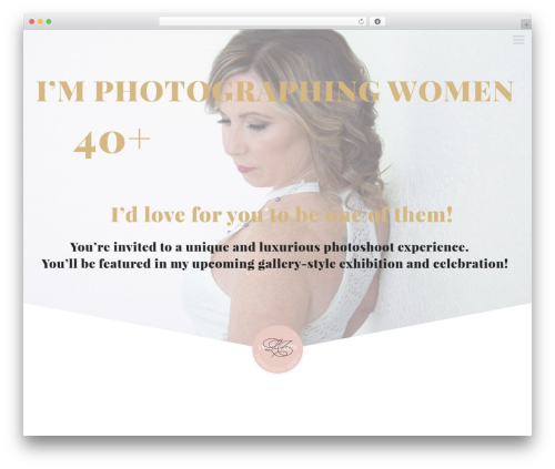 Theme WordPress Hello Chic - lorriczarneskiportraits.com