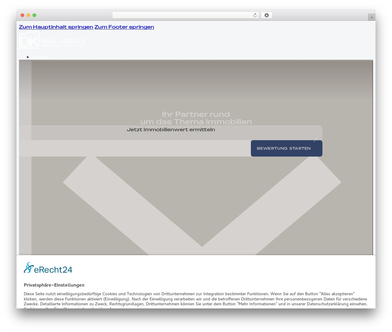WordPress theme Bricks - dk360.de