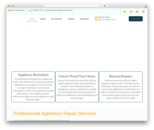 Proelements 3.29.0 WordPress plugin - aspireapplianceservices.in