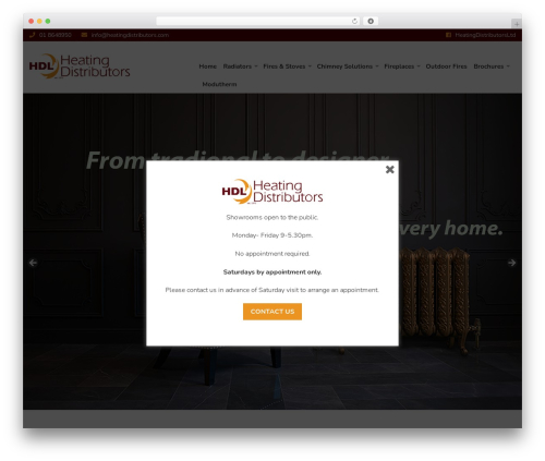 heatingdistributors WordPress theme - heating-distributors.ie