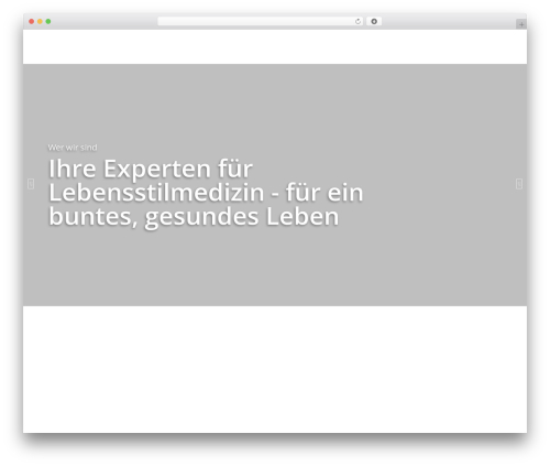 Theme WordPress Basic Template for Elementor - lifestylemed.ch