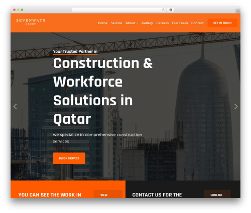 WordPress theme constor - sevenwaysgroup.com