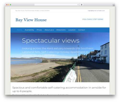 WP theme Beaver Builder Theme - bayview-arnside.co.uk