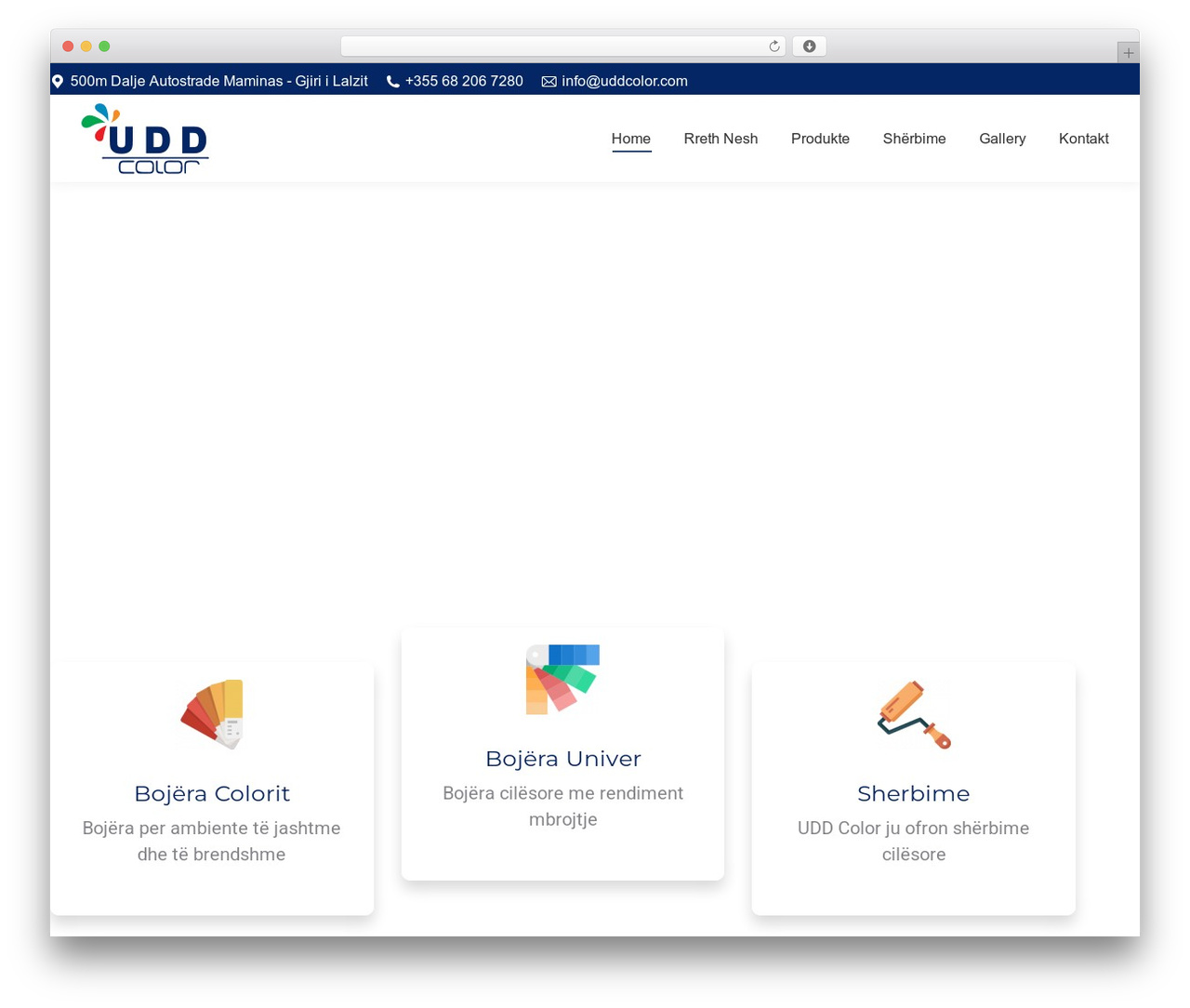 WP theme The7 - uddcolor.com