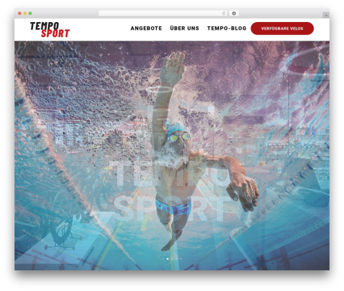 Dondivi builder WordPress plugin - tempo-sport.ch