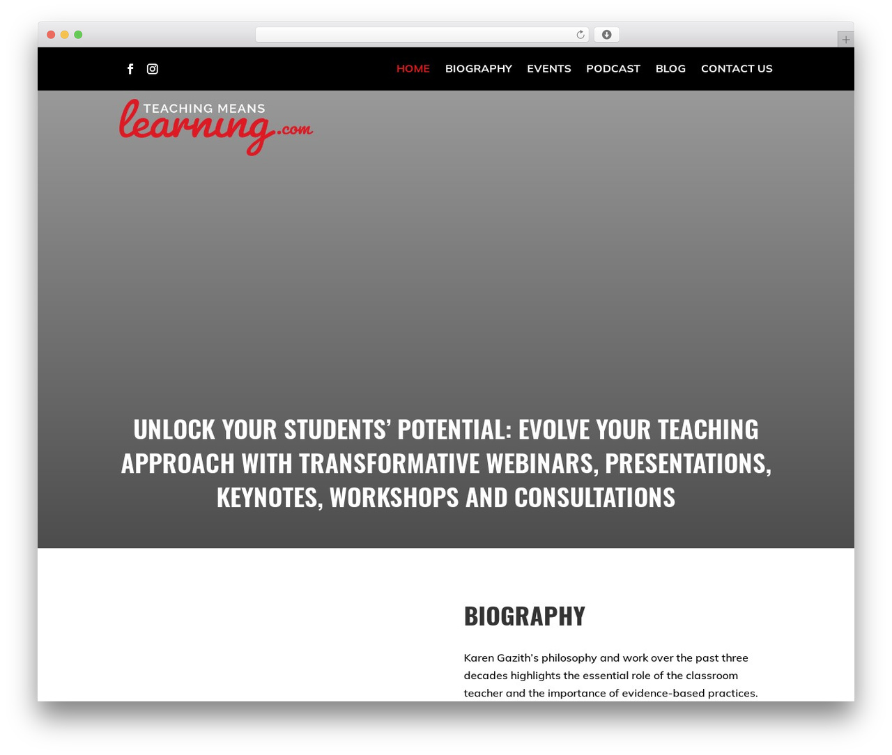 Divi WordPress theme - teachingmeanslearning.com Divi WordPress theme - teachingmeanslearning.com