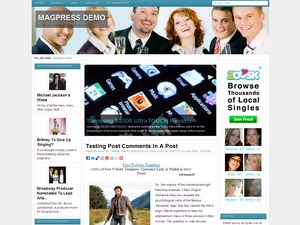 Doreta theme WordPress by MagPress.com