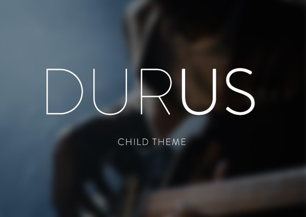 Durus Child WordPress theme