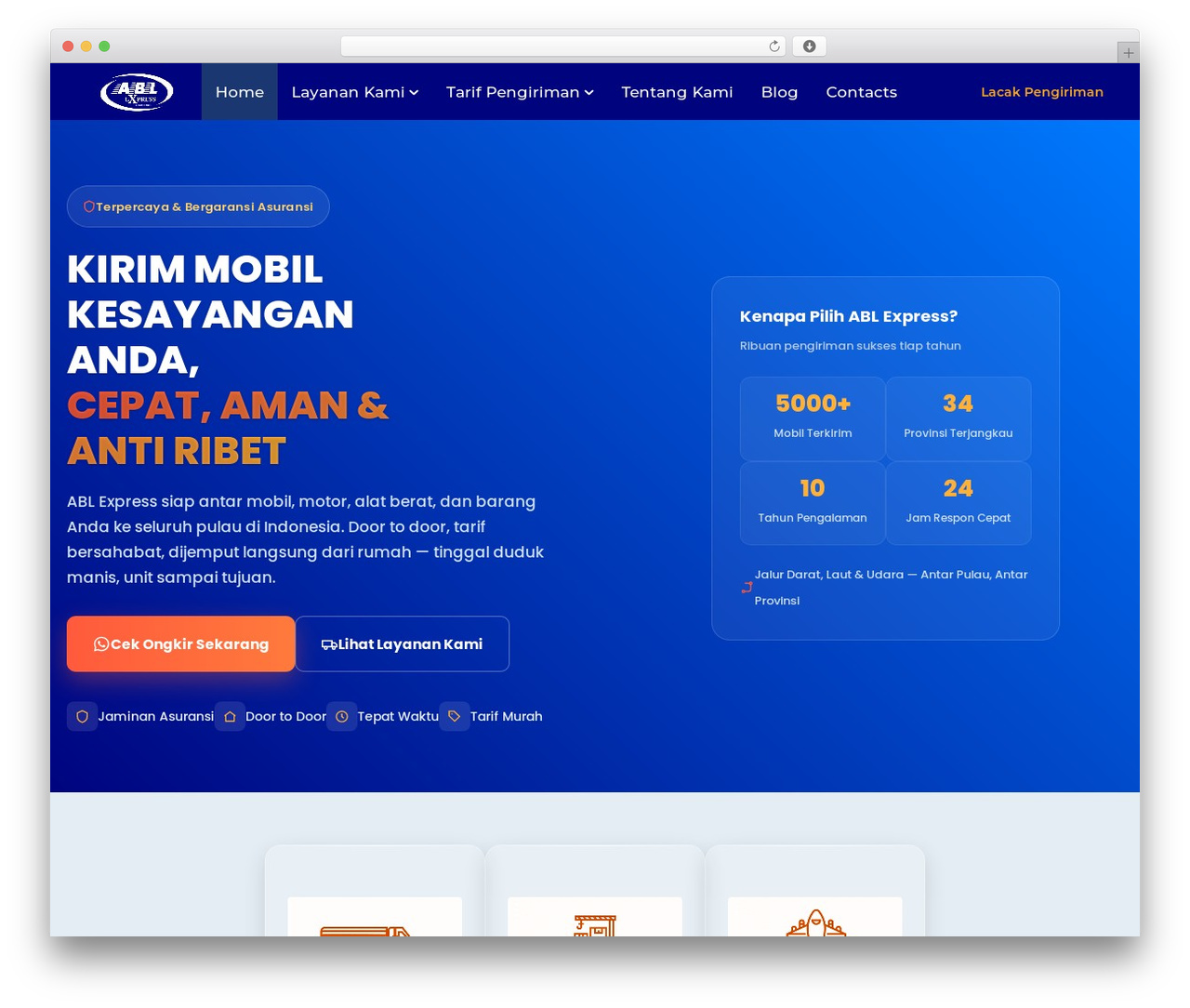Execoore WP theme - ablexpress.id