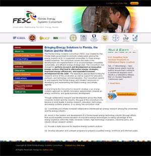 FESC Left Menu WordPress theme by Christopher Respeto