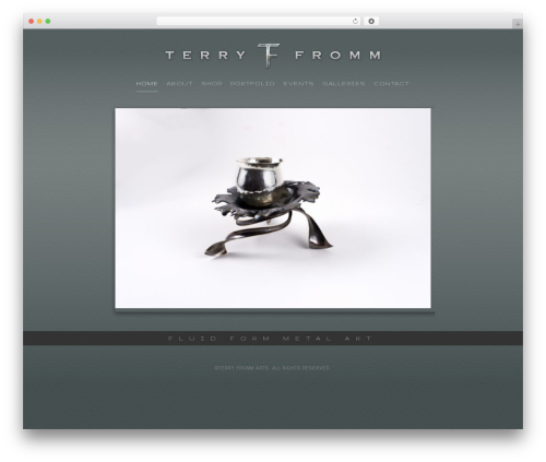 Fromm WordPress theme - terryfromm.com
