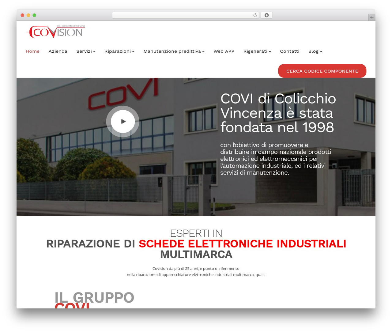 LeadEngine WordPress theme - www.covision.it