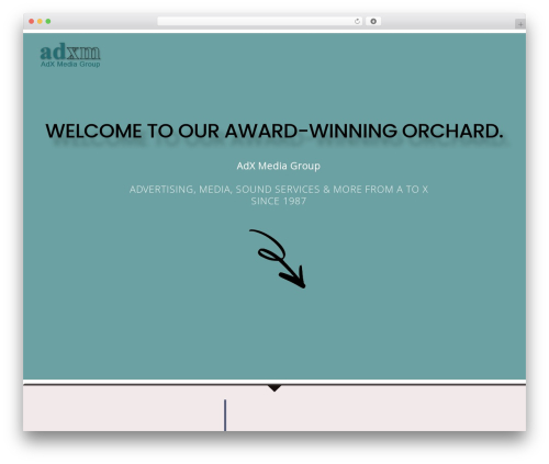 Modak WordPress theme - adxmgroup.com