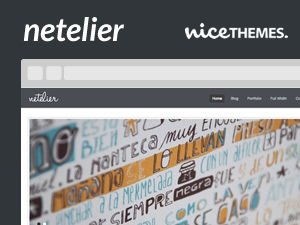 Netelier WordPress theme by NiceThemes