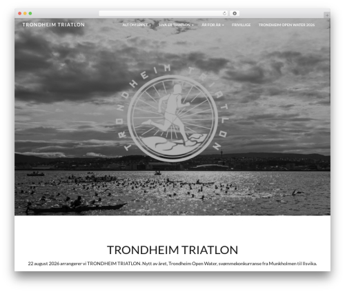 Simple Pro WP theme - trondheimtriatlon.no