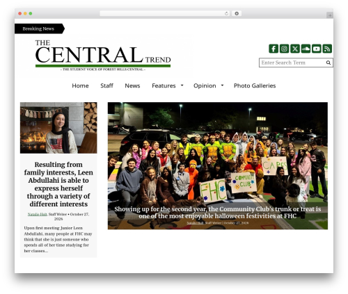 SNO FLEX WordPress theme - thecentraltrend.com
