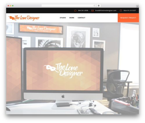Theme WordPress Divi - thelonedesigner.com