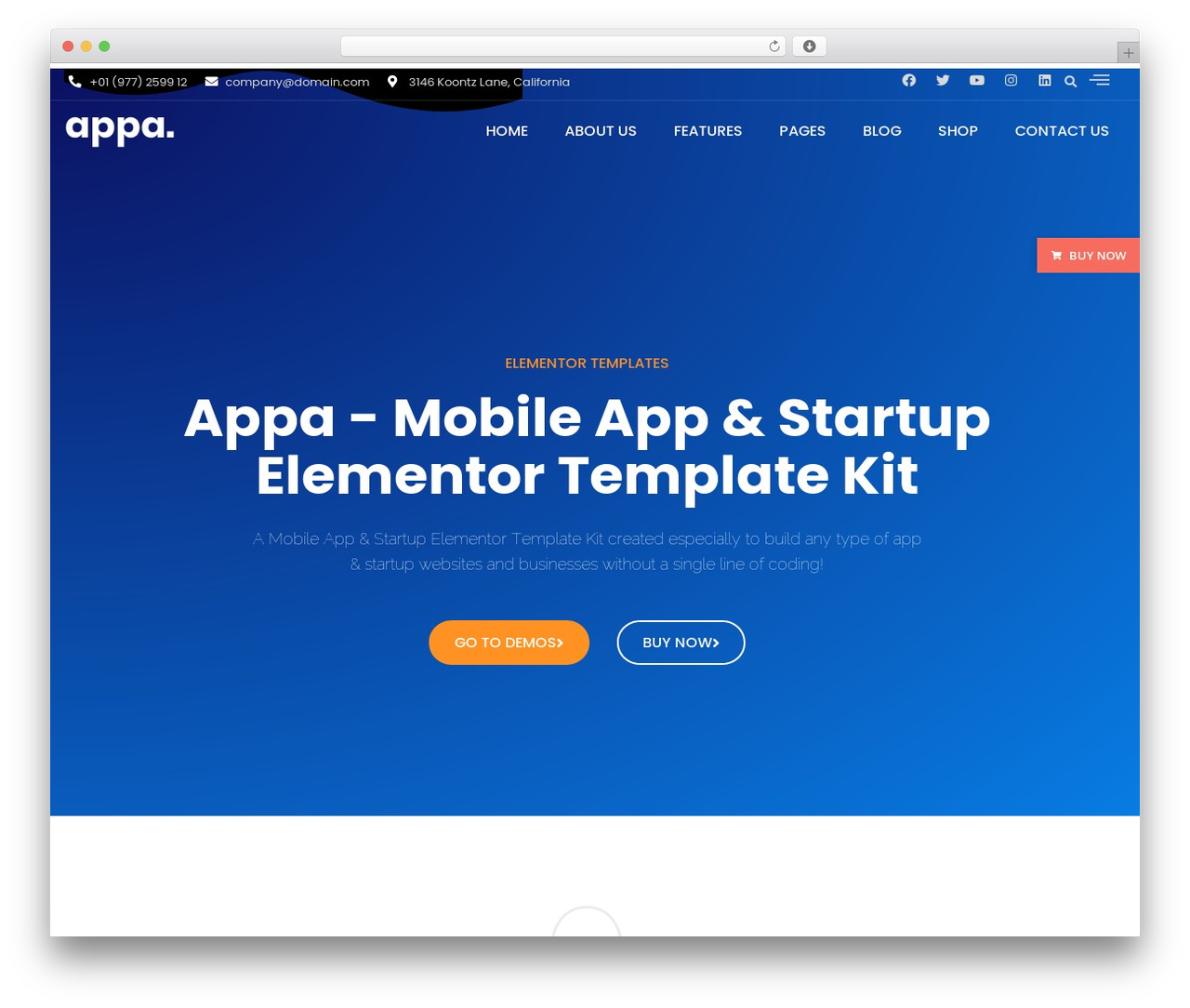 Theme WordPress Hello Elementor - demo.bosathemes.com/appa Theme WordPress Hello Elementor - demo.bosathemes.com/appa