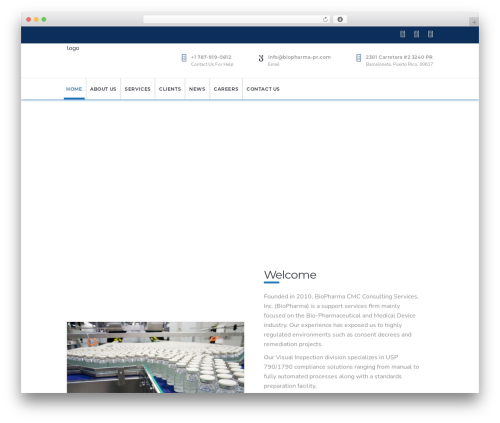 Theme WordPress HouseMed - biopharma-pr.com