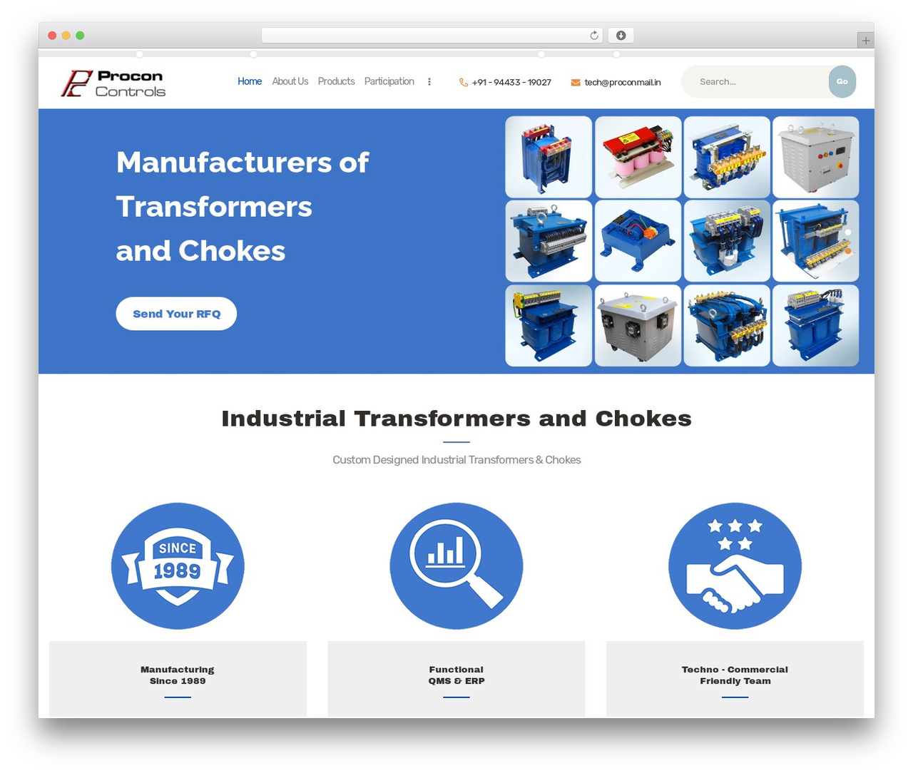 Theme WordPress Soleng - industrial-transformers.com