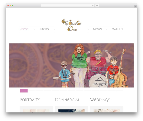 theme1833 WordPress website theme - thesoundofmagicfilm.com
