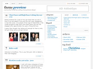 TypographyWP WordPress theme by Alexandru Cosmin