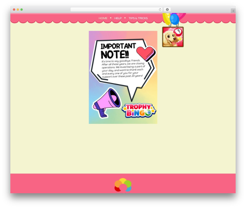 Intense WordPress plugin - trophybingo.com