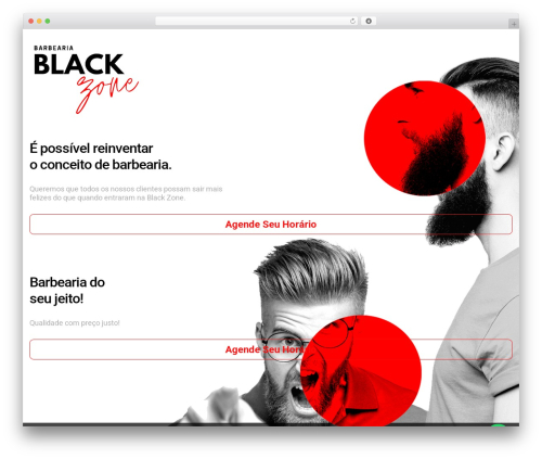 WordPress theme BZ - www.barbeariablackzone.com