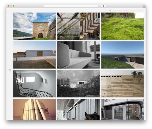 WordPress website theme Galanty - thewarehouse.es