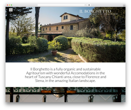 WordPress theme - borghetto.org