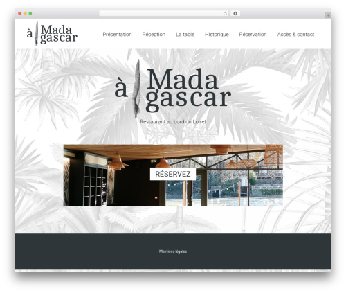 amadagascar theme WordPress - amadagascar.fr