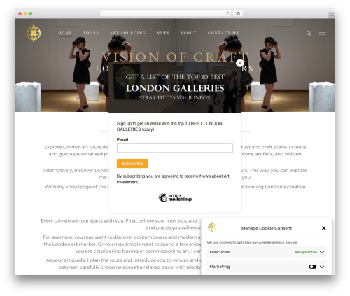 Musea shows WordPress plugin - visionofcraft.com