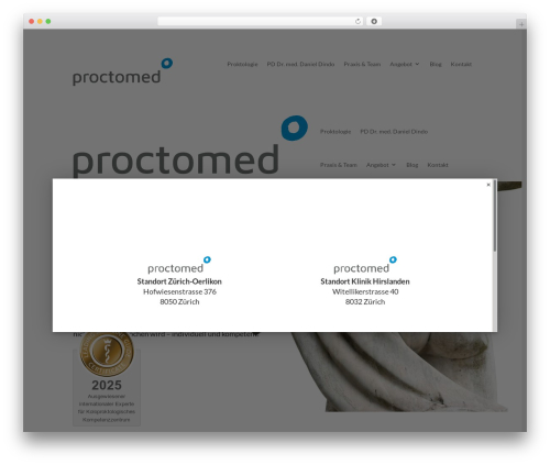 Addons for divi premium WordPress plugin - www.proctomed.ch