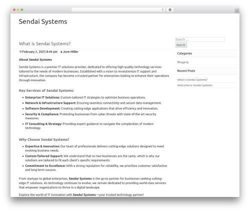 Xagio seo WordPress plugin - sendaisystems.com