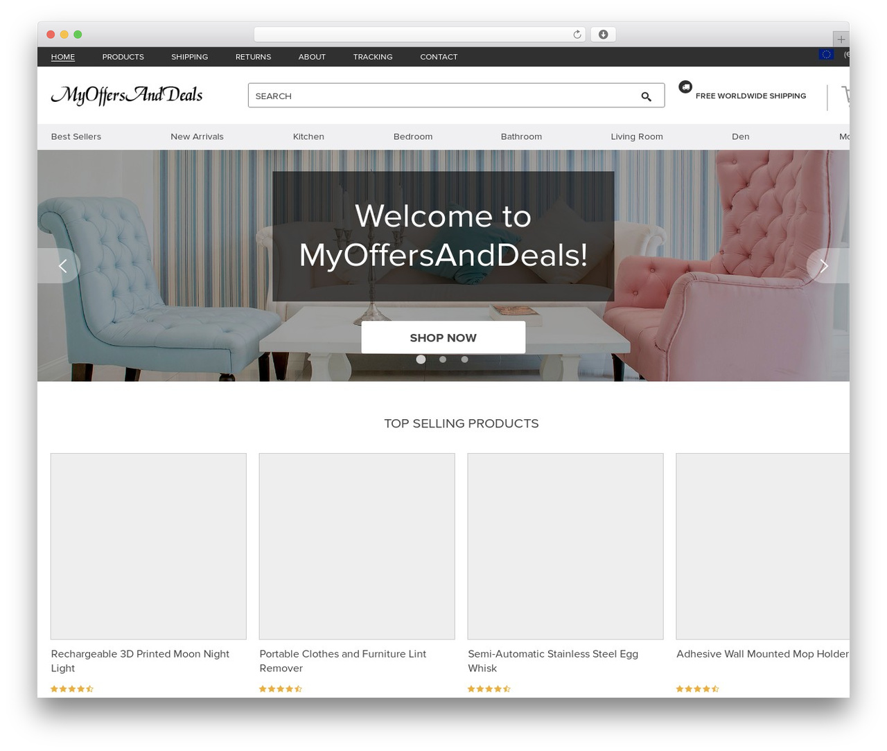 Raphael theme WordPress - myoffersanddeals.com