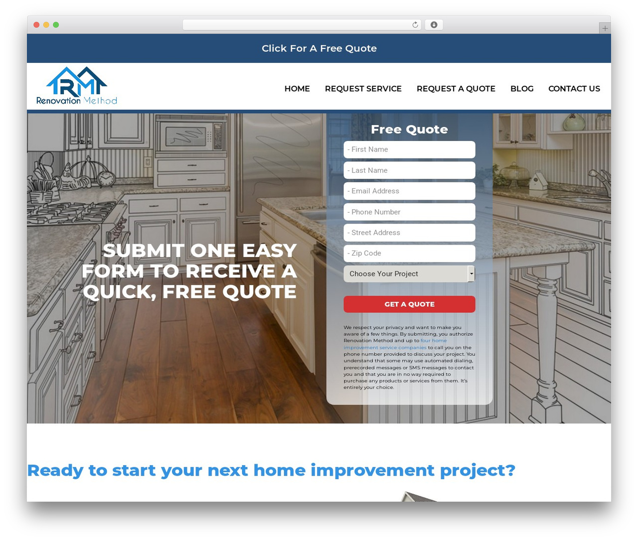 Wordpress Shuttle Child WordPress theme - renovationmethod.com