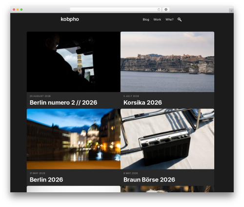 aemi WordPress theme - kobpho.com