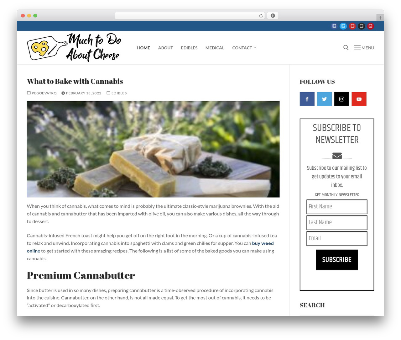 Customify top WordPress theme - muchtodoaboutcheese.com Customify top WordPress theme - muchtodoaboutcheese.com
