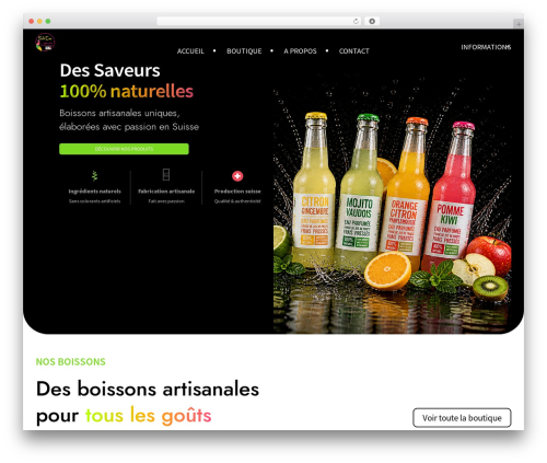 Divi WordPress theme - sebeau.ch