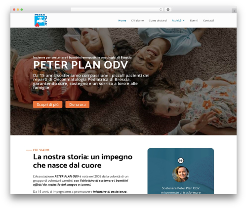 Divi WordPress theme - peterplan.org