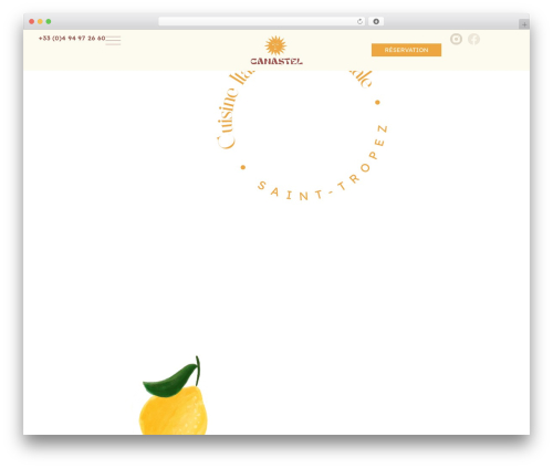 Animategl WordPress plugin - canastelsainttropez.com