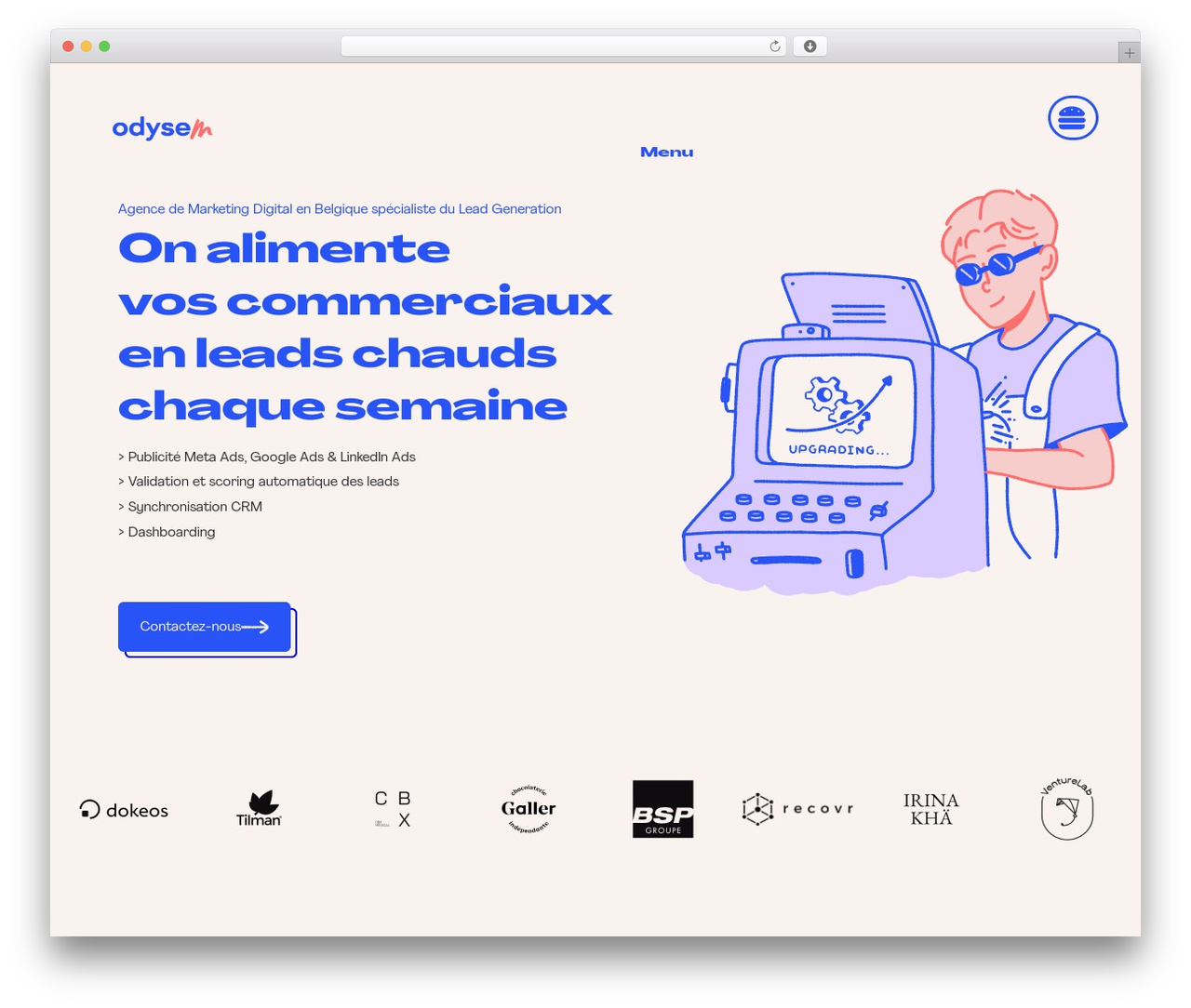 Hello Elementor WordPress theme - odysem.com