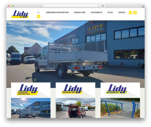 Karon WordPress page theme - lidy-carrosserie.com